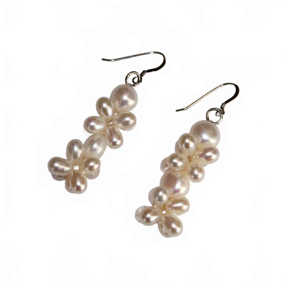 Freshwater Pearl Earrings Vintage  Late 90’s